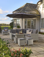 Palma Mini High/Low Table with Alu Slat Top