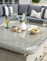 Palma Grande High/Low Table with Glass Top