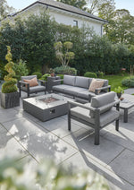 Kalos Universal Fire Pit (aluminium) – Coffee Table 105cm