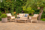 Avora 4 Seat Wicker Lounge Set