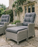Foxley Companion Set with Side Table and Footstools