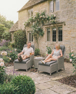 Foxley Companion Set with Side Table and Footstools