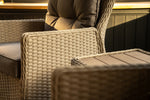 Foxley Companion Set with Side Table and Footstools