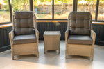 Foxley Companion Set with Side Table and Footstools