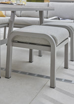 Como Corner Lounge/ Dining Set with Footstools