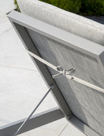 Pebble Sunlounger with Cushion