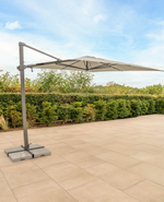 Orion 3x3 Square Cantilever Parasol with LED Lights