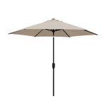 3M Wind Up Parasol with Auto Tilt & Night Cover