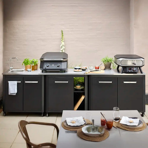 Outdoor Kitchen 2 Door with Sink and Tap