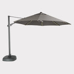 3.5m Free Arm Parasol with LED Lighting and Wireless Speaker