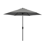 3M Wind Up Parasol with Auto Tilt & Night Cover