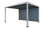 Signature Pergola Textilene Blind Cassette Grey