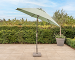 3M Wind Up Parasol with Auto Tilt & Night Cover