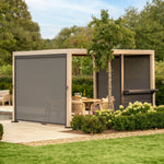 Kettler Signature Pergola in Wood Effect. Available in 3 Sizes