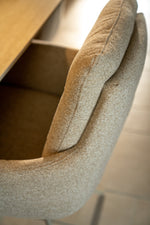 Joey Swivel Armchair - Beige (pair)