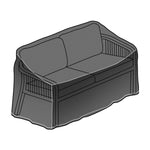 Cora Rope 2 Seat Sofa Protective Cover