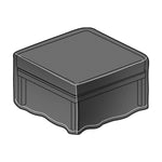 elba Single Footstool Protective Cover