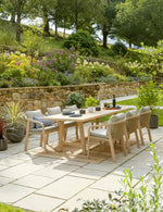 Cora 6 Seat Dining Set with Rectangular Table