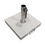 Parasol Base 25kg Square Granite