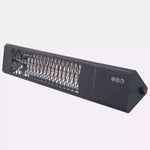 Kalos Industrial Style Electric Patio Heater – Wall Mounted