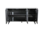 Lorenzo 3 Door Sideboard with High Gloss finish