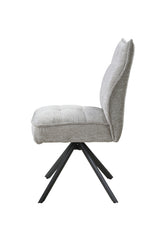 Rachel Auto Swivel Dining Chair with pocket sprung- Sand (pair)