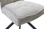 Rachel Auto Swivel Dining Chair with pocket sprung- Sand (pair)