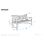 Kingsford Teak Bench