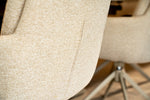 Joey Swivel Armchair - Beige (pair)