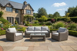 Azore Wicker Sofa Set with Coffee Table