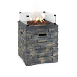 Stone Fire Pit square 52cm