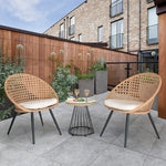 Boho 3 Piece Balcony Lounge Set