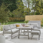 Como Corner Lounge/ Dining Set with Footstools