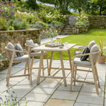 Cora Rope Bar Chair with Cushion (Pair)