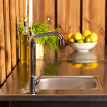 Outdoor Kitchen 2 Door with Sink and Tap