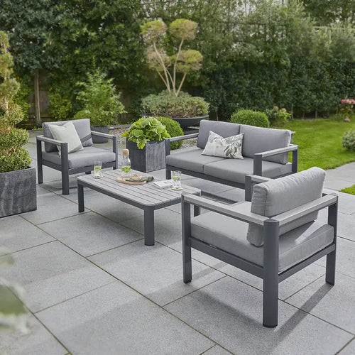 Gio 4 Seat Lounge Set including Coffee Table