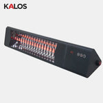 Kalos Industrial Style Electric Patio Heater – Wall Mounted