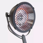 Kalos Industrial Style Electric Patio Heater – Free Standing