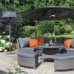 Kalos Plush Floor Standing Garden Heater & Lamp