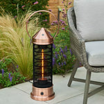 Kalos Copper Lantern Patio Heater 73cm - 84cm - 98cm