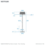 Kalos Plush Floor Standing Garden Heater & Lamp