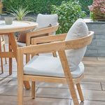 Kubu Dining Chair with Cushions