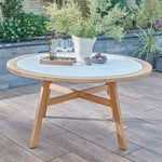 Kubu Dining Table 150cm round Terrazzo Top