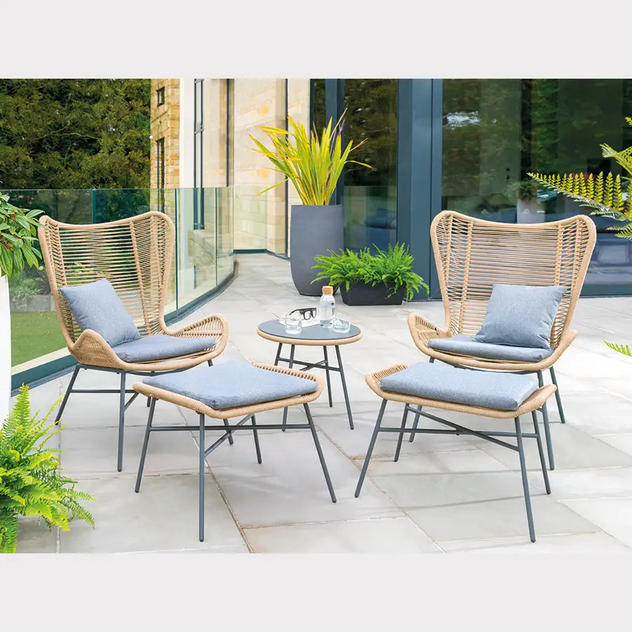Kettler Lyon Duo Set With Footstools and Sidetable – Kettler GB