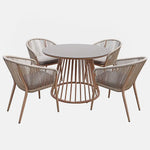 Messina 4-Seat Dining Set