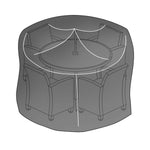 Palma Dining 4 Seat Set – Protective Cover