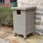 Palma Compact Set with Low Fire Pit Table and Gas Storage bottle