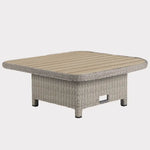 Palma Grande High/Low Table with Alu Slat Top