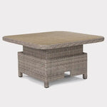 Palma Grande High/Low Table with Alu Slat Top