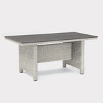 Palma Dark Oak Slat Top Table